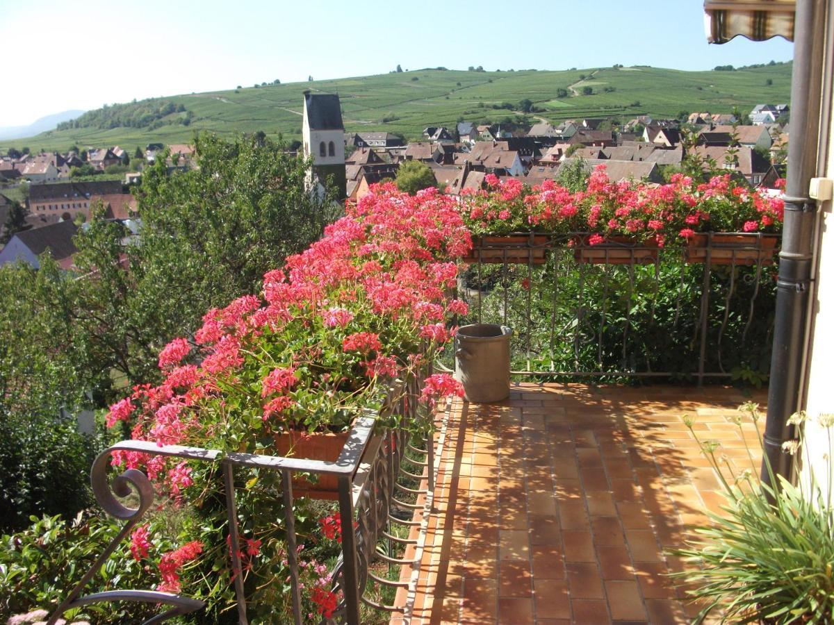 "Les Amandiers" Bed and Breakfast Mittelwihr Exterior foto